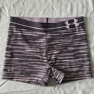 Under Armour Gray and White Spandex